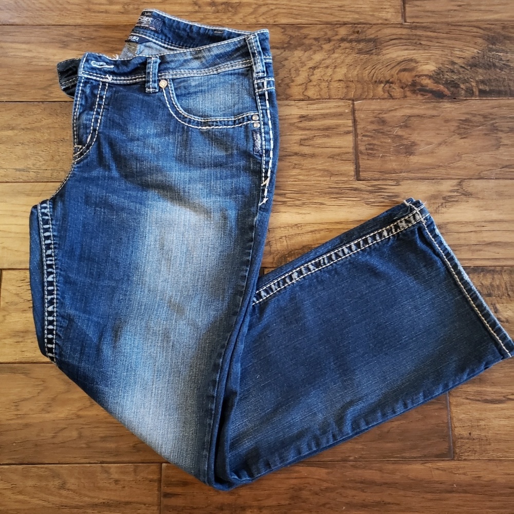 Silver Brand Suki Boot Cut Jeans Womens Size 16